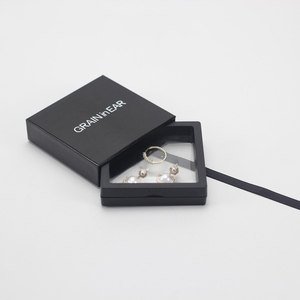 In Stock 3d Packaging Gift Luxury Transparent Display Bracelet Necklace <strong>clear</strong> Window logo Custom <strong>Jewelry</strong> Packaging <strong>Box</strong> - Product Image 6