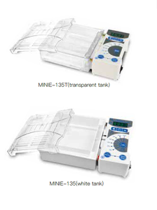 CHINCAN MINIE-135 디지털 수평 젤 전기 영동 분리 및 핵산 시험을위한 투명 또는 백색 탱크 - Product Image 2