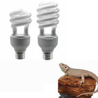 Ampoule UVB en verre à économie d'énergie 13W 26W, directement de l'usine, pour l'apport en calcium des lézards et des tortues