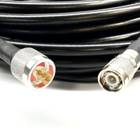 TNC mâle à N mâle LMR400 50 Ohm câble coaxial câble d'antenne à faible perte pour radio jambon WLAN CB Radio et alimentateurs d'antenne WiFi