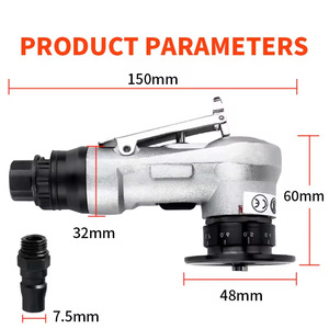 Đồ nội thất kim loại chế biến gỗ cạnh cắt tỉa và deburring r Góc C góc 45 ARC mini cầm tay khí nén chamfering máy - Product Image 2