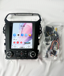 9.7 inch Android đài phát thanh xe Màn hình cảm ứng với GPS không dây Carplay Android tự động đa phương tiện đơn vị đứng đầu cho Ford Explorer 2011-2019 - Product Image 2