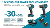Kit d'outils multifonctions MKT 18V LXT pour le travail du bois, le perçage du métal et les travaux d'échafaudage