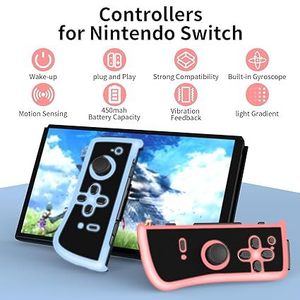 Chuyển đổi xử lý Rocker điều khiển 6 trục con quay hồi chuyển không dây Gamepad chuyển đổi kiểm soát tương thích chuyển đổi Điều khiển phím điều khiển - Product Image 3
