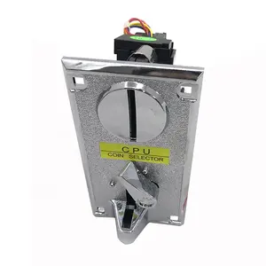 Manufacturer best jy100f multi selector jy cpu coin acceptor for mini bartop arcade game/washing machine