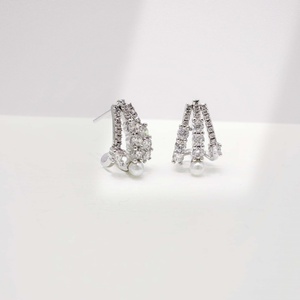 custom plata 925 silver unique design luxury <b>earring</b> party holiday vintage women's everyday wear hypoallergenic pearl <b>earrings</b> - Product Image 2