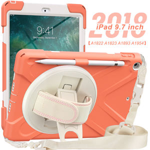 Funda protectora para tableta con soporte giratorio de 360 grados a prueba de golpes para iPad Pro 9,7 pulgadas 2018 A1822 A1823 <span class=keywords><strong>A1893</strong></span> <span class=keywords><strong>A1954</strong></span> - Product Image 4