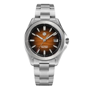 San Martin New Gada Watch 39mm Desert Texture Men Dress Watch NH35 Automatic Mechanical Sapphire Waterproof 100m Luminous SN0129 - Product Image 1