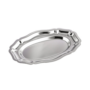 Plateau ovale en dentelle de style nordique INS, plateau à dessert pour le thé de l'après-midi, <span class=keywords><strong>vaisselle</strong></span> de luxe légère, service de <span class=keywords><strong>petit</strong></span>-déjeuner français - Product Image 5
