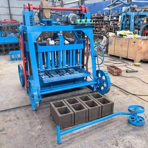 WJ 4-45 idraulico Mobile mattone che fa macchina-portatile blocco di cemento produttore con alta efficienza - Product Image 4