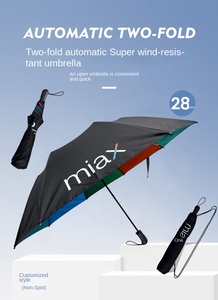 Paraguas de Golf Clásico de Doble Capa Resistente al Viento, Personalizable con Logotipo Serigrafiado o Bordado para Publicidad en Automóviles - Product Image 5