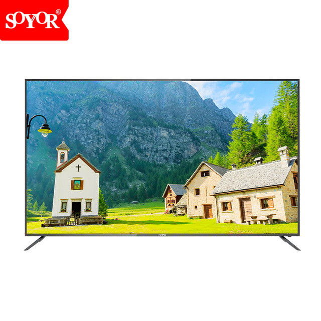 Led Tv Set Factory Accept Custom OEM Android Tv Smart 55 65 75 85 Inch Televisions Smart Tvs 4k Televisor
