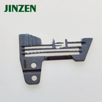 Plaque à aiguilles JINZEN E809S pour machine à coudre à quatre fils SIRUBA 747, surjeteuse, pièces détachées industrielles, accessoires de couture