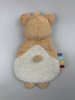 Ours en peluche brun personnalisé de bonne qualité, jouet de dentition doux pour bébé