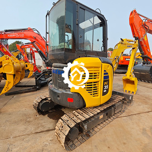 รถขุดขนาดเล็กมือสอง โคมัตสึ PC35MR แบบตีนตะขาบ ของแท้จากญี่ปุ่น ระบบไฮดรอลิก อุปกรณ์ก่อสร้างสำหรับส่งออก - Product Image 4