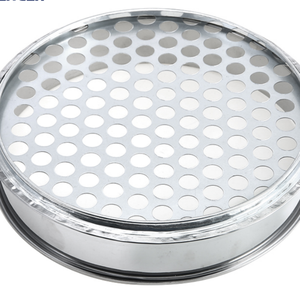 Des outils efficaces et de haute qualité conçus pour le tamisage de farine de cuisson à domicile et l'utilisation en cuisine utilisent ce tamis à échantillon en acier inoxydable - Product Image 2