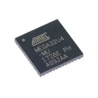 (Componentes electrónicos), circuito integrado, Microcontrol, QFN-44, ATMEGA32U4, ATMEGA32U4-MU