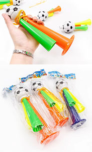 Trompette en plastique pour le festival Holi, sifflet bruyant, petite taille, 5, 7, 8 pouces, couleurs assorties, <span class=keywords><strong>jouet</strong></span> pour enfants, accessoires <span class=keywords><strong>de</strong></span> fête - Product Image 5