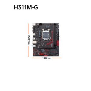 Bilgisayar anakartı H311M-G i5 9400F 4-tube Xianglong 400 güney çin 16G 2666 bellek memory 8G soket bilgisayar anakartı - Product Image 6