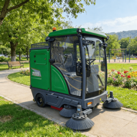 ConTour Nouvelle Balayeuse Industrielle Électrique Autopropulsée à Haute Pression avec Brosse, Aspirateur de Rue, Nettoyeur de Sol 2300mm