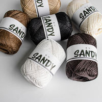 YARNA Sandy (50g) 100% Polypropylene practical fiber lightweight warm crafting marine yarn non absorbent UV resistant bold Sandy