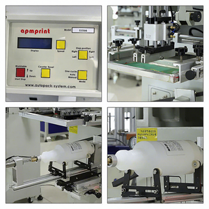 Nouvelle machine d'impression sérigraphique semi-automatique multicolore pour tubes et gobelets/bouteilles en plastique ovales plats - S250/S350/S650/S1000 - Product Image 2
