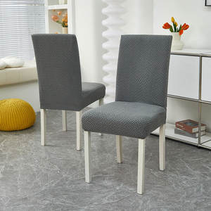 Vendita calda copri sedia in pile polare per la casa Spandex fodera elastica per il cuscino del ristorante copri sedia decorativa - Product Image 4