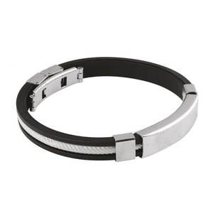 Bracciale alla Moda in Bianco e Nero - Product Image 2