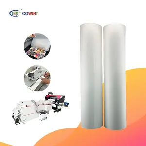 Cowint eco-friendly glitter transfer printing paper pet transfer dtf film high temperature dtf pet film recyclable