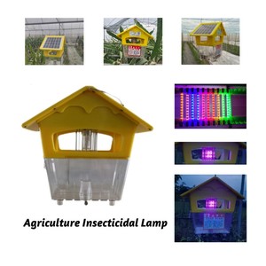 Lámpara <span class=keywords><strong>Insecticida</strong></span> Solar Recargable, Atrapa Insectos Eléctrico <span class=keywords><strong>para</strong></span> Control de Plagas Agrícolas en Huertos y Jardines - Product Image 3