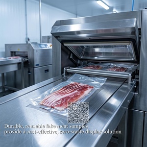 Rebanadas de Carne de Cerdo Falsas Reutilizables de Primera Calidad, Modelo Duradero para Exhibición en Carnicerías, Venta al por Mayor, Accesorios Profesionales para Fotografía Cinematográfica - Product Image 4