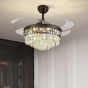 Nuovo <span class=keywords><strong>Ventilatore</strong></span> <span class=keywords><strong>da</strong></span> <span class=keywords><strong>Soffitto</strong></span> Decorativo <span class=keywords><strong>da</strong></span> 42 Pollici con 4 Pale, Telecomando, Bassa Rumorosità, <span class=keywords><strong>LED</strong></span> Invisibile e Luce Integrata - Product Image 5