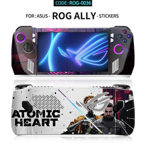 Pegatinas Asus Rog Ally, diseño cyberpunk de vinilo para protección de la consola de juegos - Product Image 4