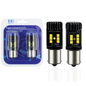 DXZ 2Pcs BA15S P21W LED BAU15S PY21W BAY15D LED-Lampe P21/5W R5W 21pcs 3030SMD Auto-Lampen Auto-LED-Licht 12V - 24V