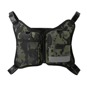 Camouflage tactische borsttuig met meerdere zakken, outdoor utility vest voor wandelen en kamperen - Product Image 4