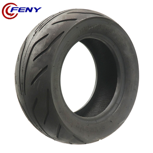 Pneu tubeless en caoutchouc synthétique 4 plis de 12 pouces 12X4.50-6.5 compatible avec les trottinettes Syccyba <span class=keywords><strong>Gepard</strong></span> Kugoo G-Booster Zero 90/65-6.5 100/65-6.5 - Product Image 1