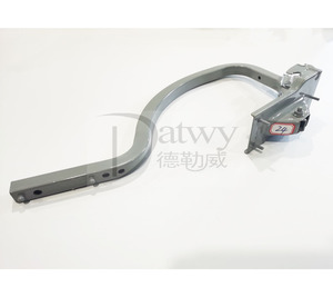 OE 9808838980 Citroen <span class=keywords><strong>C4</strong></span> SHI JIA 2016- (BZ3) sistema di copertura del corpo coda porta cerniera (destra) (marca Datwy) - Product Image 1