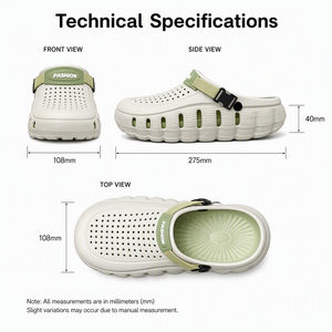 Sandales de sport EVA à séchage rapide avec logo personnalisé en relief, antidérapantes et légères, sabots à bout fermé - Product Image 5
