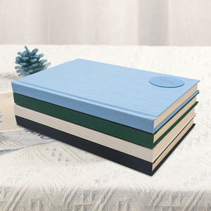 สมุดโน้ตปกแข็ง A5/B5/A6 หุ้มผ้าลินิน สามารถสั่งทำโลโก้ หน้ากระดาษ และบรรจุภัณฑ์ได้ พร้อมโลโก้สีสันสดใสตามสั่ง - Product Image 2