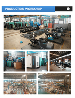 Compresor de Imán Permanente Directo de Fábrica 110-132kW 380V 50Hz Sistema VFD de Ahorro de Energía