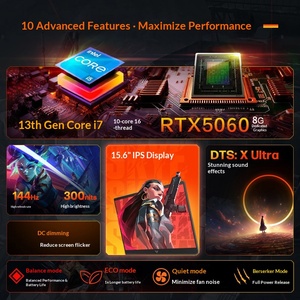 แล็ปท็อปประสิทธิภาพสูงรุ่น Light Shadow Elf 11 ใหม่ล่าสุด พร้อมโปรเซสเซอร์ Core I7 รุ่นใหม่  การ์ดจอแยก RTX5060 ปี 2025 คุณภาพสูง คุ้มค่า - Product Image 2