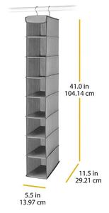 High-quality <b>Space</b> <b>Saving</b> 8 Shelf Over Rod Hanging <b>Storage</b> <b>Shoe</b> Rack Organizer <b>Shoe</b> <b>Storage</b> - Product Image 3