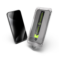 Protection d'écran en verre trempé anti-empreintes digitales de qualité 9H avec couverture complète et anti-rayures pour téléphones mobiles