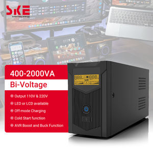 <span class=keywords><strong>UPS</strong></span> Offline SKE, Entrada 110V 220V, Salida 110V 120V, Batería Integrada de 7AH y Batería Externa de 24V, <span class=keywords><strong>UPS</strong></span> Bivolt de 1200VA 720W, Interactivo en Línea - Product Image 1