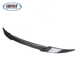 Per <span class=keywords><strong>BMW</strong></span> E82 <span class=keywords><strong>1</strong></span> <span class=keywords><strong>serie</strong></span> 2 porte <span class=keywords><strong>Coupe</strong></span> M4 Style posteriore tronco Spoiler Spoiler auto in fibra di carbonio - Product Image 6