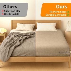 Adjustable Lock <b>Sheet</b> Holders <b>Bed</b> <b>Sheet</b> Holders for Corners Plastic Durable Heavy Duty Bedroom <b>Sheet</b> Clips Fit All Mattress - Product Image 4