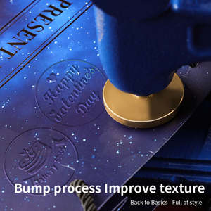 Sceau en métal Zequan, sceau à embosser personnalisé avec logo, <span class=keywords><strong>tampon</strong></span> de <span class=keywords><strong>notaire</strong></span>, diamètre 40 mm, pour usage de bureau - Product Image 5