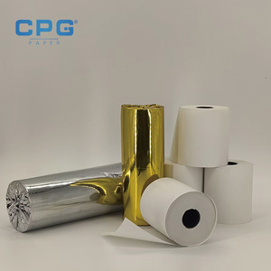 Papel Térmico para Impresora Mini de Alto Contraste, 57x40mm, 55gsm, Rollo de Papel para Recibos de Cajero Automático y Punto de Venta, Venta al Por Mayor de Fábrica - Product Image 1