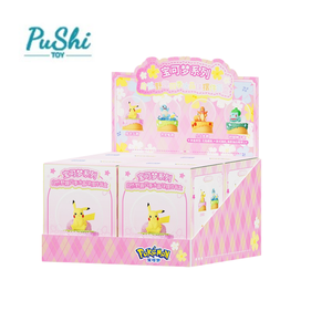 Figura Anime Originale Pokemoned, Ornamento Sfera di Cristallo Quattro Stagioni, Scatola Sorpresa, Decorazione da Scrivania, Giocattolo da Collezione, Regalo - Product Image 1