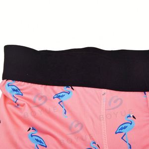 Sous-vêtements pour hommes de haute qualité, OEM, respirants, à sublimation, motif personnalisé, élastiques, taille basse - Product Image 3